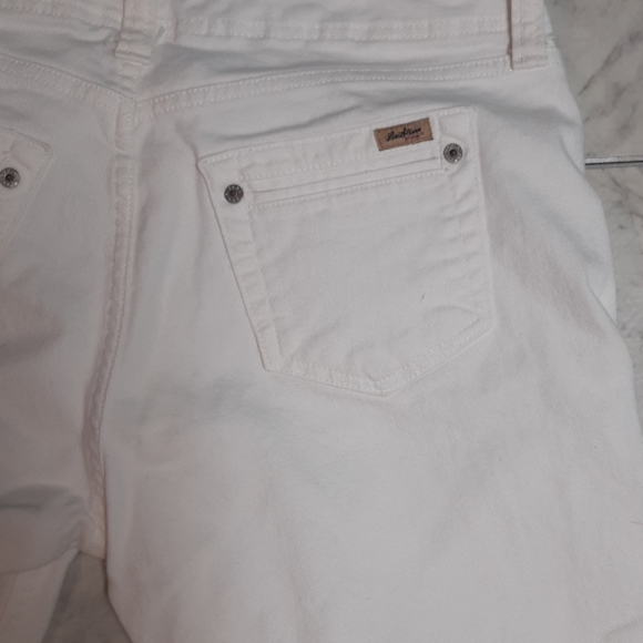 Levis sz 8 Misses stretch Capris Short pants B15 - Picture 4 of 5